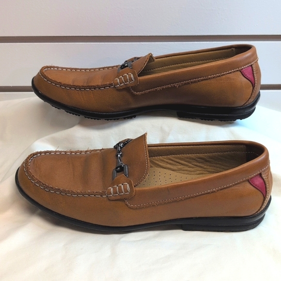 Footjoy men's Club Casual Buckle loafers 9 1/2 M NWOB - Picture 5 of 10